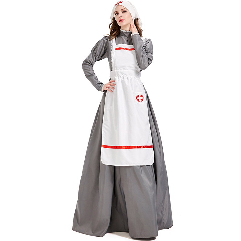 Womens Medical Halloween Costumes Civil War Nurse Adult Costume